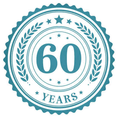 60 Years Anniversary Badge